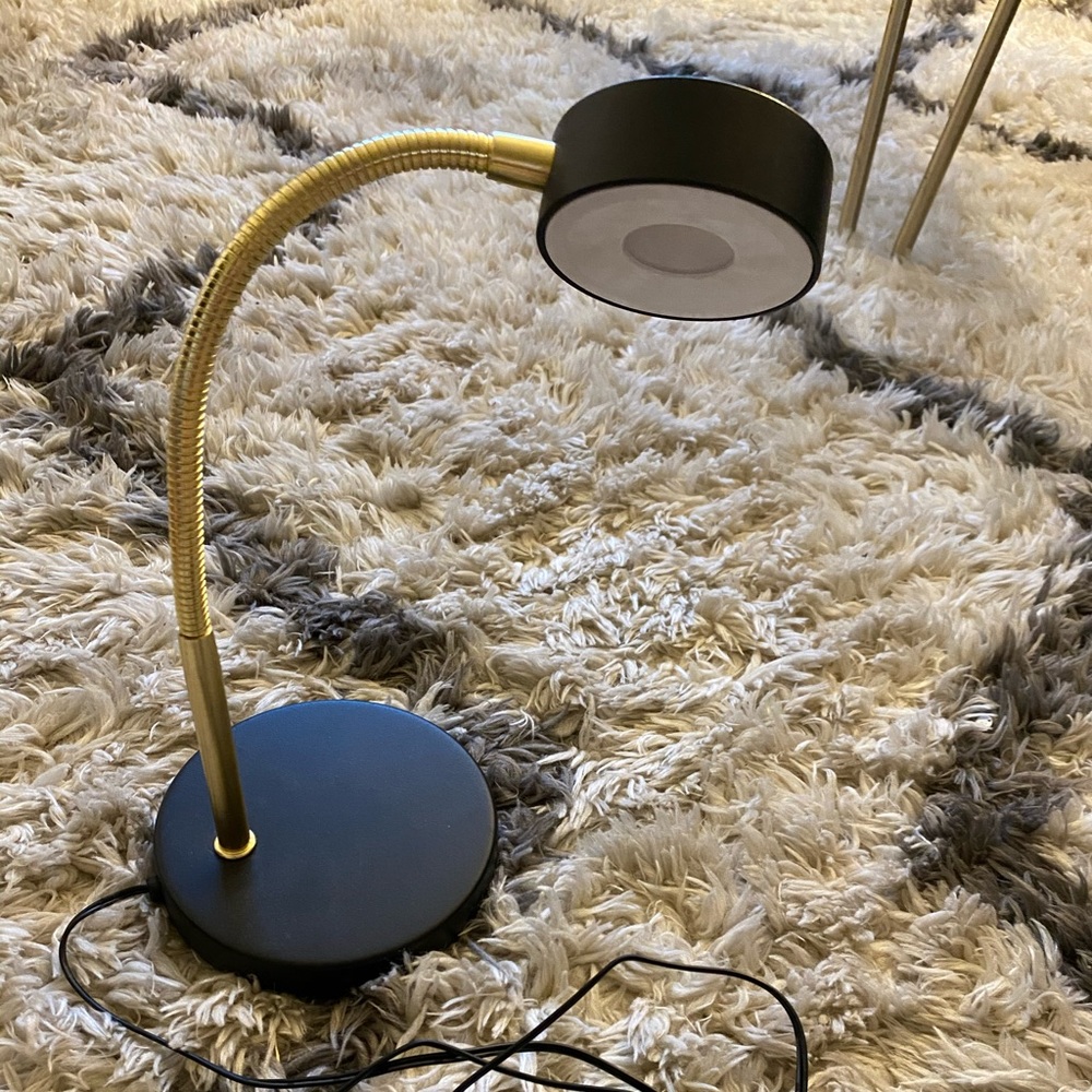 Adjustable Plug In LED Desk Lamp